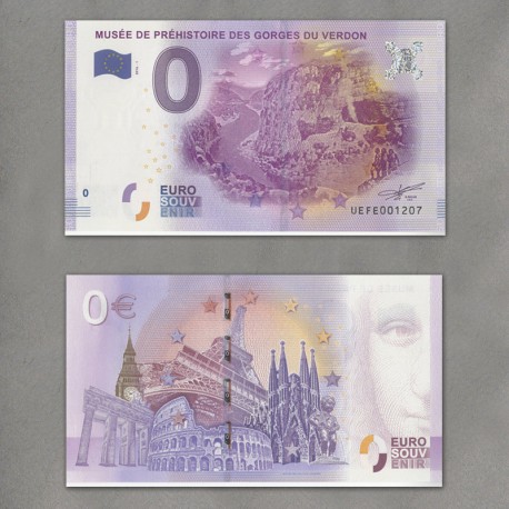 BILLET EURO SOUVENIR